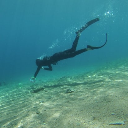diving